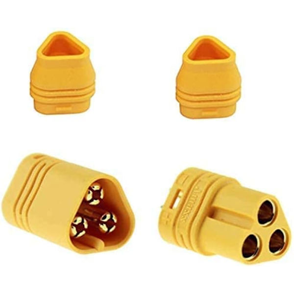 5 paria korkealaatuisia MT30-liittimiä, 2,0 mm ESC-liitin, uros-naaras, malli RC Lipo-akku liittimet