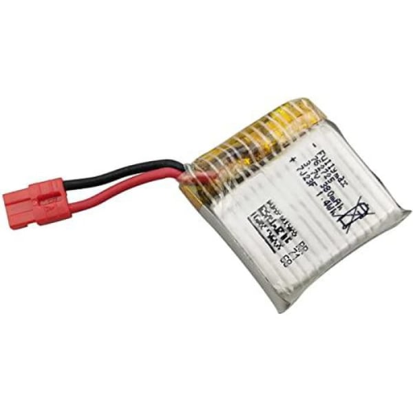 Li-Po Batteri 3.7V 380mAh för Syma X21 X21W Drone Mått: 27x25x7 mm, Vikt: 29g