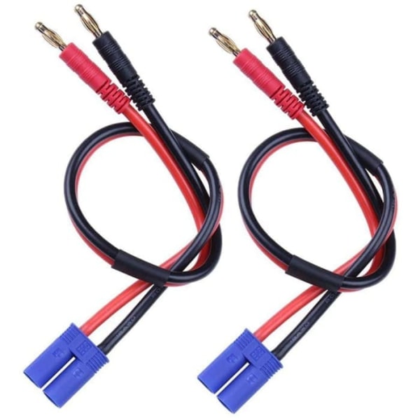 2 kpl latauskaapeli EC5-liittimellä 4,0 mm liitin