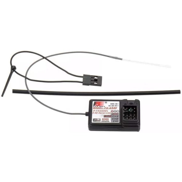 Flysky 2,4G 3CH FS-GR3E -vastaanotin FS-lähettimille GT2 / GT2B / GT2F / GT3B / GT3C / T6 / CT6B / TH9A / TH9X