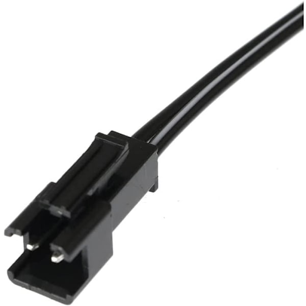 SM-2P 250mAh USB-latauskaapeli RC-autoon, Ni-MH 4.8V | Nopea lataus, yli 18 minuutin peliaika | Sopii droneille, autoradioille, musta, muovi