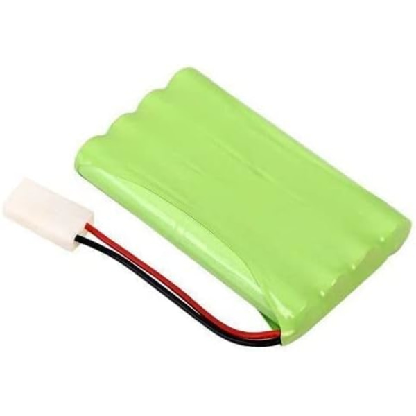 Uppladdningsbart AA-batteri 9.6V 2000mAh med Tamiya-kontakt och USB-laddningskabel - Perfekt för RC-bilar, lastbilar - 100x57x15mm - 100g