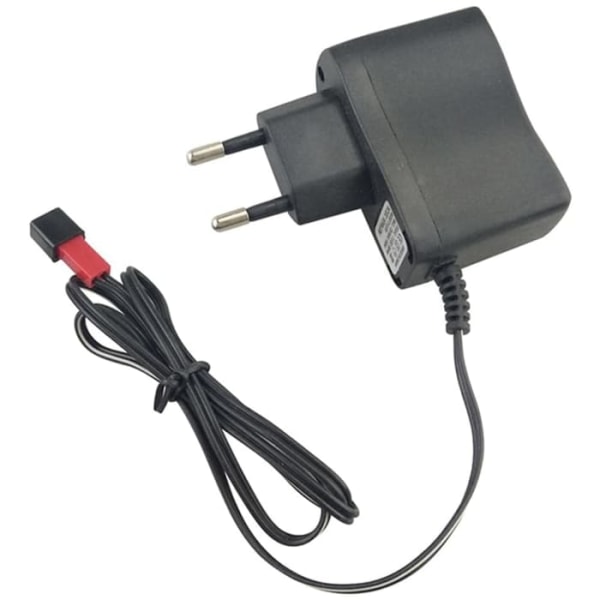 3,7V Lipo batterioplader med JST-stik | Kompatibel drone, til RC-modelbatterier | Lipo 3.7V | Sort, Plast