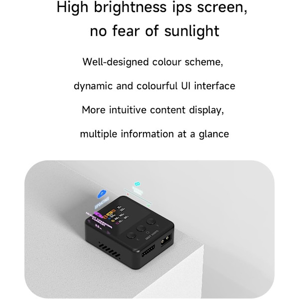 ISDT 608PD Lipo batteriladdare, DC 240W/10A, USB C 100W/5A, RC Balance Discharge Smart Digital Batteriladdare för LiFe/Lilon/LiPo/LiHV, NiMH-batterier