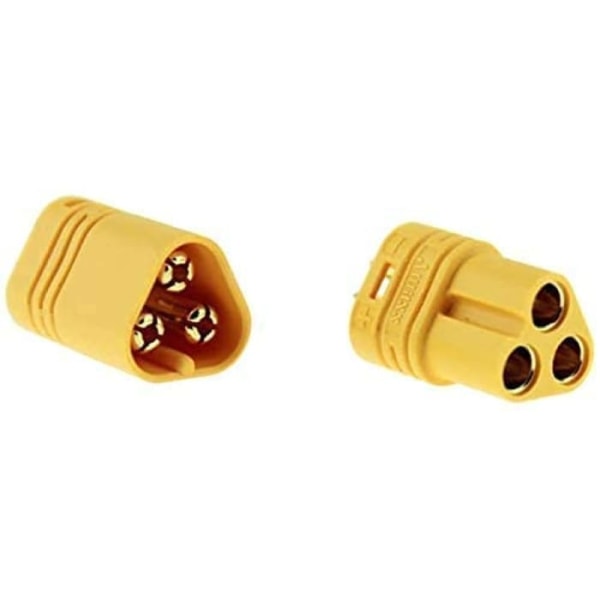 5 paria korkealaatuisia MT30-liittimiä, 2,0 mm ESC-liitin, uros-naaras, malli RC Lipo-akku liittimet