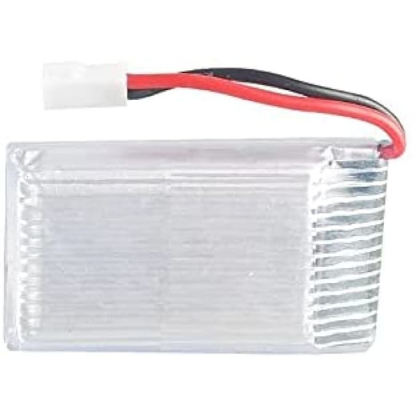 2 st 3,7 V, 600 mAh uppladdningsbart lipobatteri för Rc Quadricopter drönare Syma X5 X5C X5SC X5SW, Cheerson CX-30W, Skytech M68, Wltoys F949
