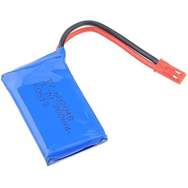 2 stycken laddningsbara lipobatterier (3,7 V 780 mAh) för Wltoys V636 V686 V686G V686K JJRC V686 Quadricopter Drone