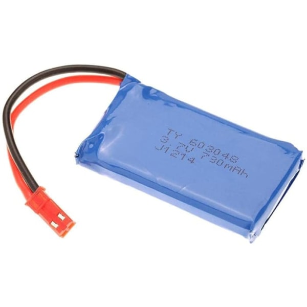 Genopladeligt Lipo-batteri (3,7 V 730 mAh) til Wltoys V636 V686 V686G V686K JJRC V686 Quadricopter Drone