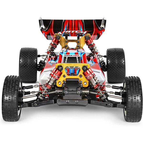 104001 RC Car - Radiostyrd bil 45km/h hög hastighet | 1/10 4WD Off-Road Drift RC Buggy med 2200mAh Batteri | 2,4 GHz Racing för vuxna och barn