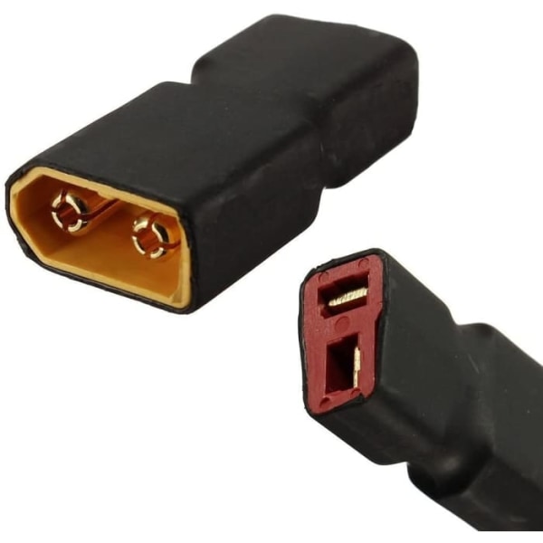 Adapteriliitin 3 kpl, XT60 uros T-liitin naaras, langaton | Helppo muunnos droneille, stereoille ja autostereoille