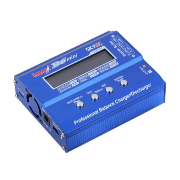 SKYRC iMAX B6 Mini professionel balancelader, til Lipo Nimh Nicd-batterier, til opladning af PC-batterier (DC 11-18 V)