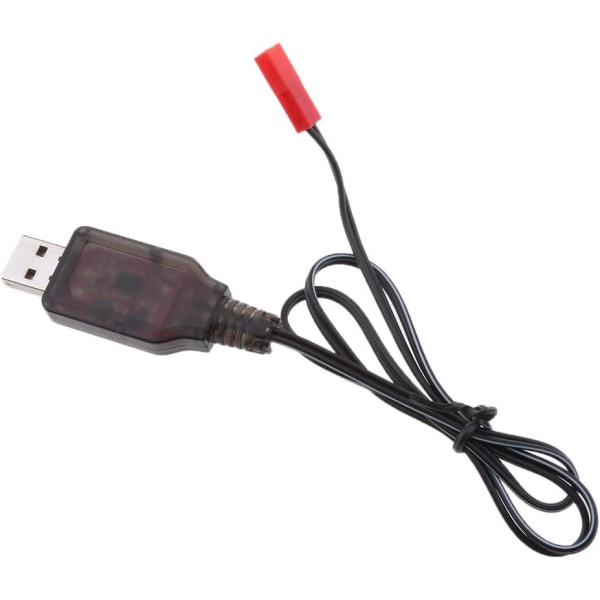 USB 4.8V MH Ni-CD laturi JST 2P kaapeli paristoille kauko-ohjattaville leluille