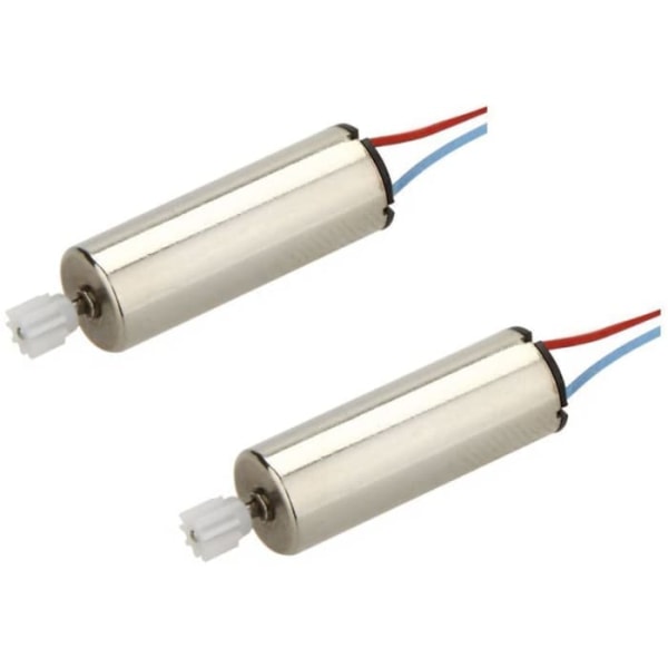 Set med 4 motorer för Syma X5 X5C, JXD385, V272, H107 Drone | 2 motorer medurs + 2 motorer moturs | Lämplig för RC-modeller, Silver, Metall