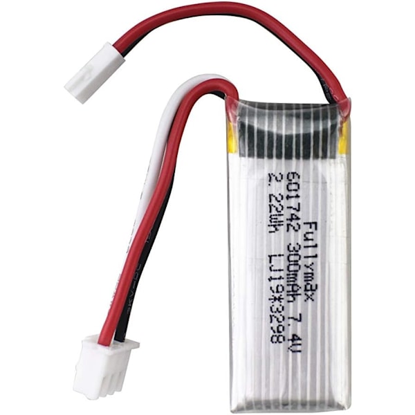 7,4 V 300 mAh litiumakku WLToys F959 F959S XK A600 A700 A800 A430 RC-mallilentokoneen akkuun