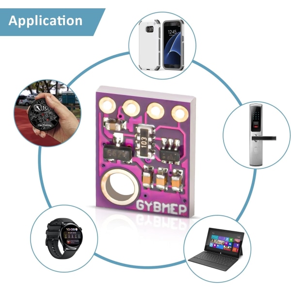 BME280-5V Digital Precision Sensor | Multifunktion: Tryck, Fuktighet, Temperatur | Hög Precision | I2C/SPI | För Arduino, Raspberry Pi