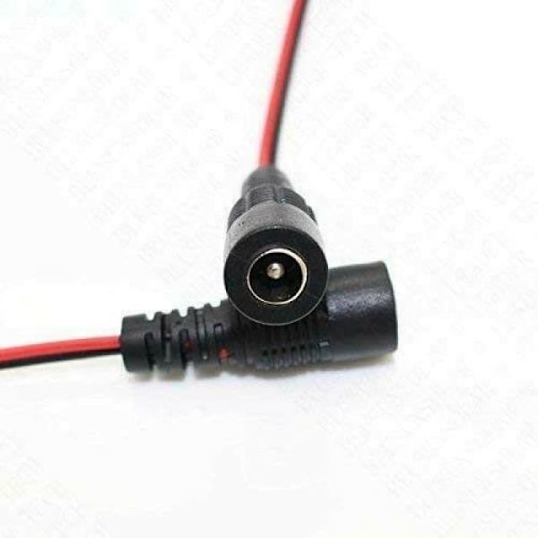 2.1DC til 4mm Bananstik 30cm til Fatshark FPV Goggles | Fleksibel tilslutning | Pålidelig energi Kompatibel med Lipo 2S 1500mAh