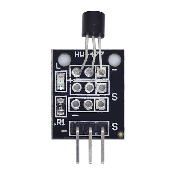 Hall Sensor Modul KY-035 för Arduino | Magnetfält Detektering | Analog Utsignal | Kompatibel med Mikrokontroller | Utbildning och DIY