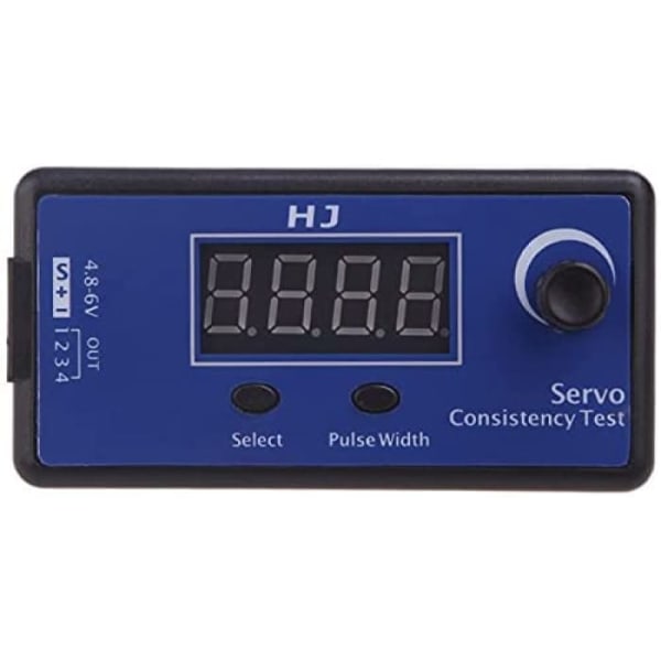 HJ Digitaalinen Servo, ESC-konsistenssintestaaja Nopeudensäädin (3 tilaa, synkronoitu lähtöohjaus 4 servoa) RC:lle