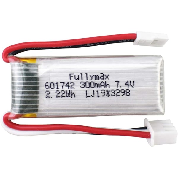 7,4 V 300 mAh lithiumbatteri til WLToys F959 F959S XK A600 A700 A800 A430 RC-modelflybatteri
