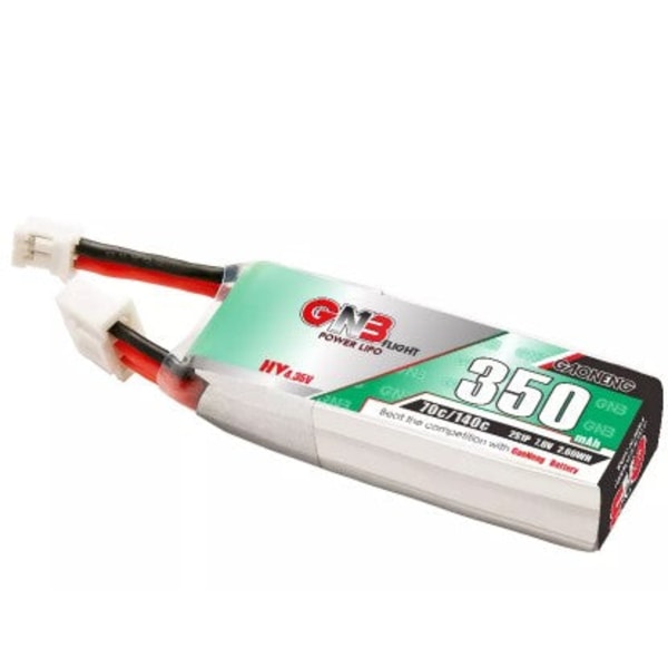 Gaoneng GNB 7.6V 350MAH 70C 140C 2S HV PH2.0 Lipo batteri til Emax TinyhawkS FPV Racing Drone