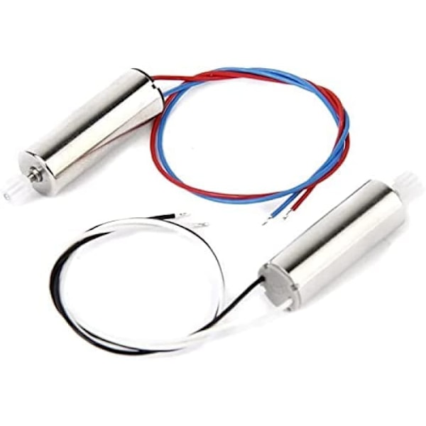 Moottorisarja 2 moottorilla Syma X5 X5C JXD385 V272 H107 Droneen | 1 moottori myötäpäivään, 1 vastapäivään | Mitat 20x7 mm, Hammaspyörät 3,2 mm, Hopea, Muovi