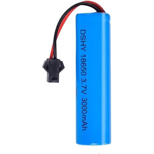 1 kpl litiumakku 3.7V 3000mAh liitin SM-2P yhteensopiva DE45 DE42 1:14 Off-Road ja Drift Racing