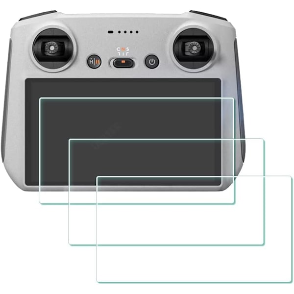 Glasfilm för DJI Mini 3 Pro / DJI Mini 4 Pro - DJI RC2 RC 2 / DJI RC Fjärrkontroll Härdat Glas Skärmskydd Hårdhet 9H (3 stycken)