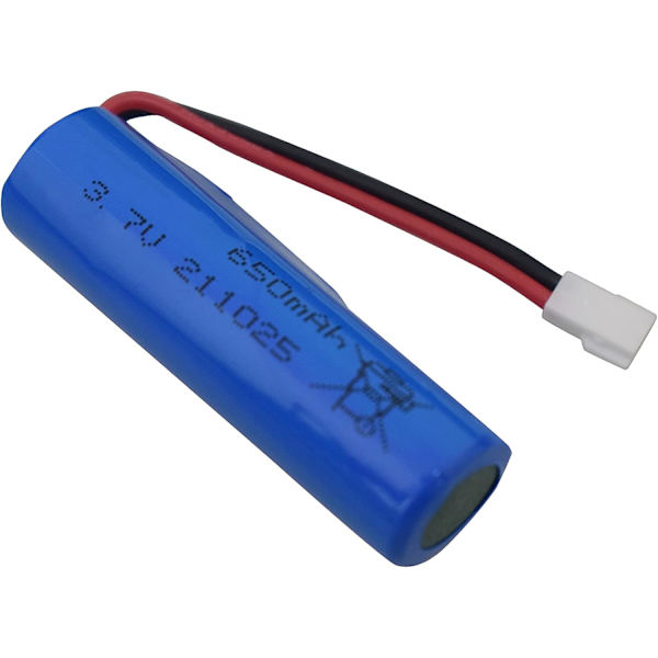 Litiumakku 3.7V 650mAh veneisiin SYMA Q9, H126, H131, H118, RH701 | Parannettu teho ja kestävyys | Helppo asennus, sininen