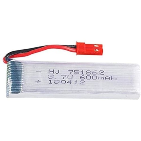 2 stk. 3,7 V 600 mAh genopladeligt lipo-batteri til RC-droner Quadricopters UDI U817 U817C U817A U818A WLtoys V959 V969 V979 V989 RC