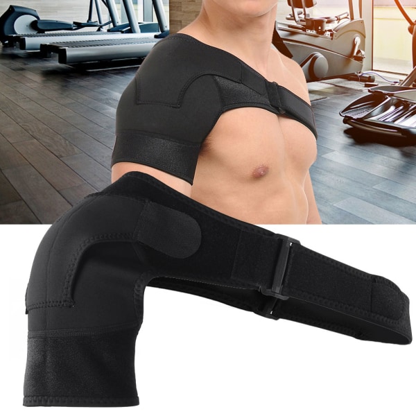 Sport Protective Gear Arm Guard Unisex Barbell Skulderpute Enkelt skulderbelte Fitness