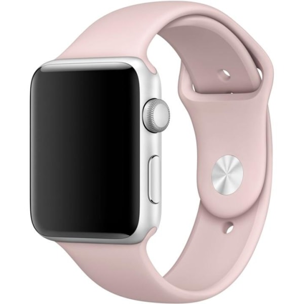 Silikon Klockarmband kompatibel med Apple Watch, 38/40mm, Rosa