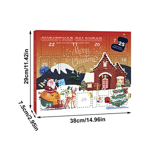 Tyttöjen joulukalenteri 2023 | DIY-rannekorut, laskentatyökalut 1