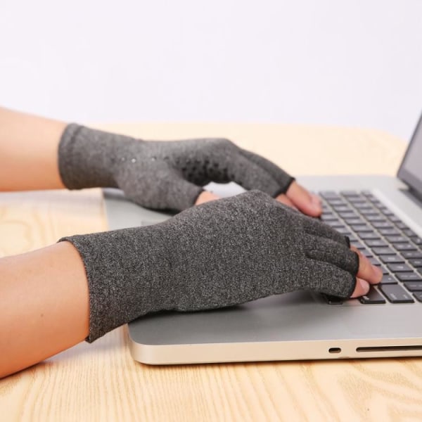 Arthrosis Handske / Handskar för Artros (Medium) - Grå Grå grey