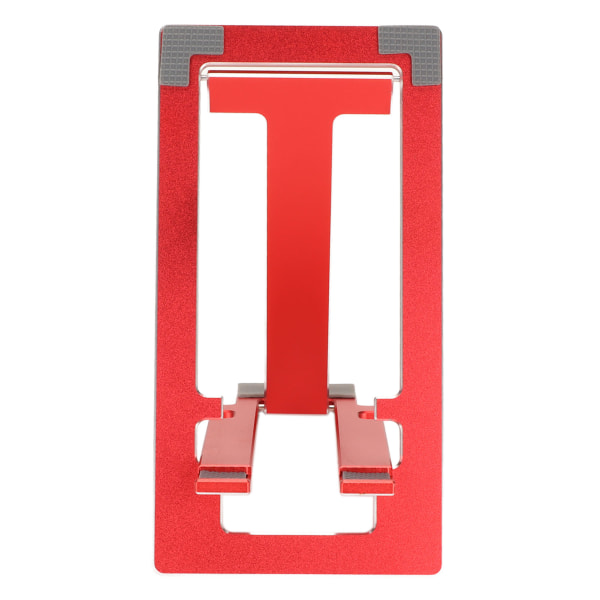 Telefonholder Foldebordsstativ Aluminiumslegering Desktop Portable til hjemmekontor Rød