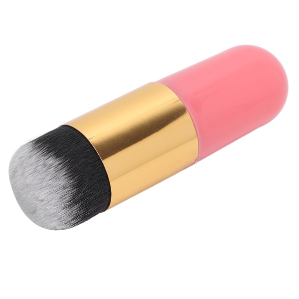 Foundation Makeup Brush Professionel Kosmetisk Flydende Blending Blush Flydende Pulverbørste til Daglig Makeup Pink Guld