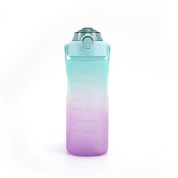 Vattenflaska Sportdryckeskopp Lila 2000ml