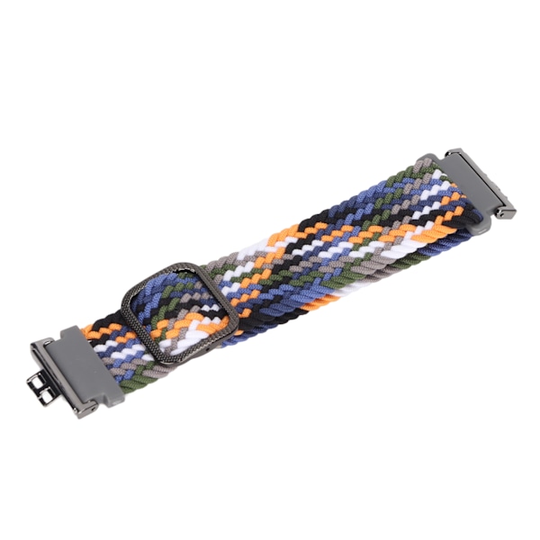 Justerbar Nylon Urrem til Huawei Watch Fit Bands Strik Elastisk Solo Loop Urrem Denim