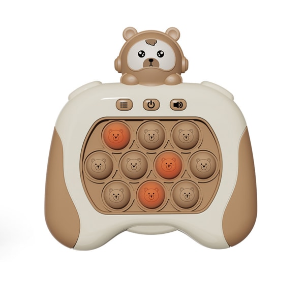 Rotantappaja Pioneer Press Musiikkipelit Kone Soittaa Gopher-Pelin Koneen Nopeus Työntää Tasojen Läpi Lasten Puzzle-Lelut 19
