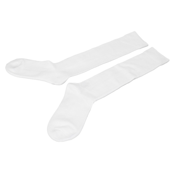 Fencing Sokker Tykke Bomuld Unisex Beskyttende Fencing Strømper til Sabel og Folde Kvinder Mænd Hvid S
