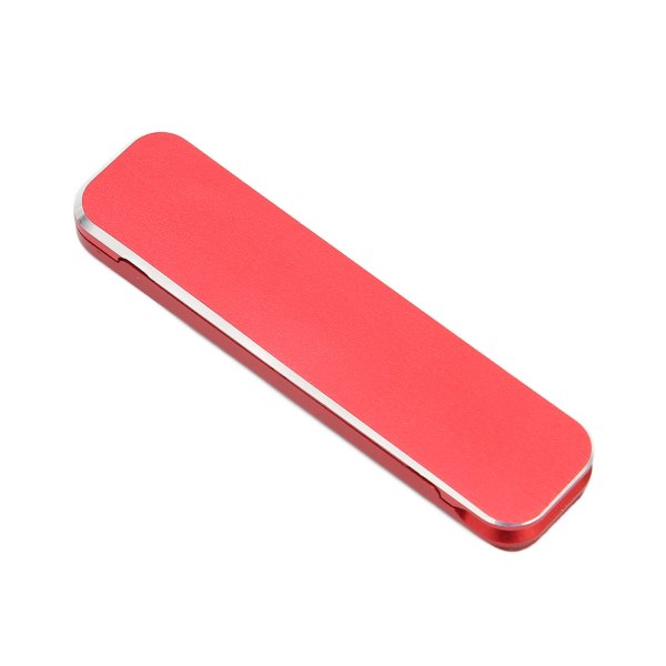 Multivinkel mobiltelefonstativ W-formet sammenleggbar telefonbrakett Selvklebende telefonholder for 4 til 8 tommers smarttelefoner Rød