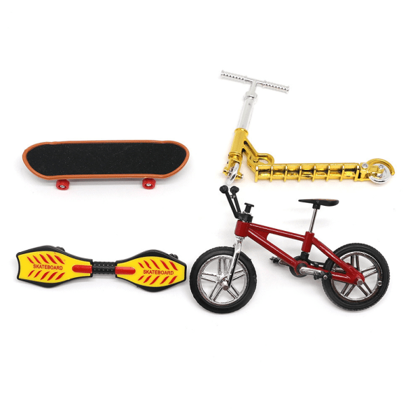 Modellbil Simuleringsstykke Stemningsstykke Sykkel Skateboard Rock Crawler Dekorativt Stykke Style 2