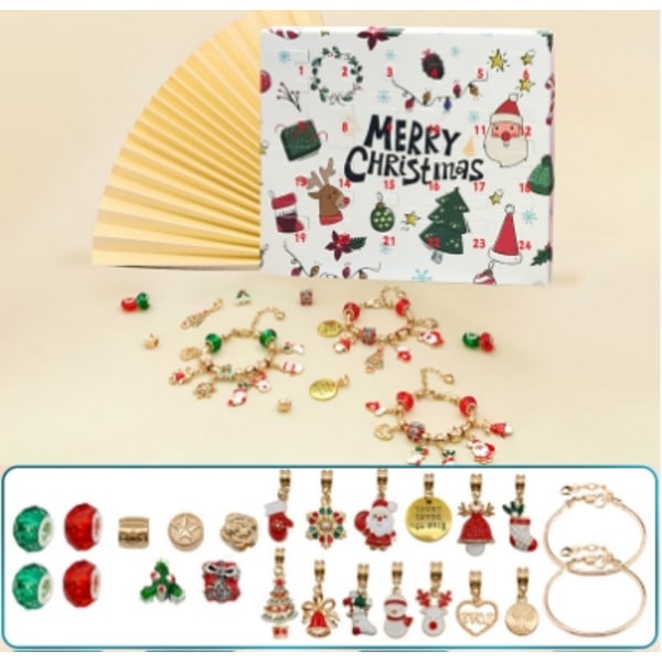 Christmas 24 Countdown Calendar DIY Blind Box Amazon Creative Blind Box D