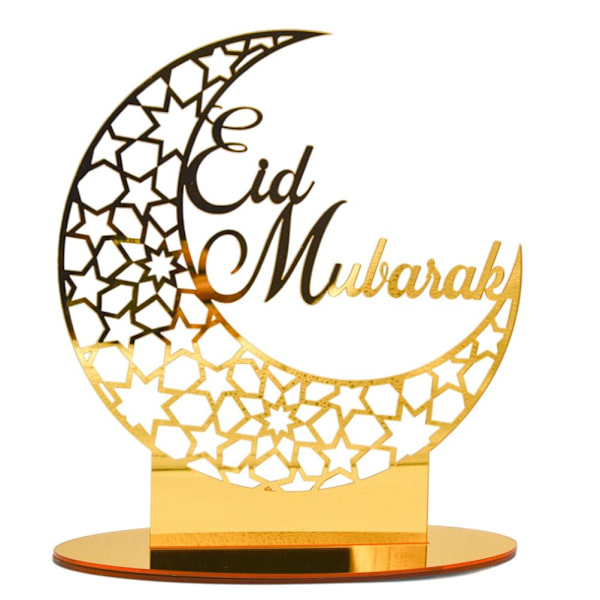 Eid Mubarak Akryyli Koriste Ramadan Koristeet Kotiin Muslimi Juhlatarvikkeet Eid Ramadan Lahjat