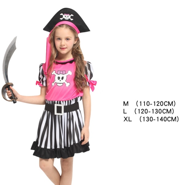 Piratrollspelssatser för Carnival Fancy Dress Cosplay Halloween