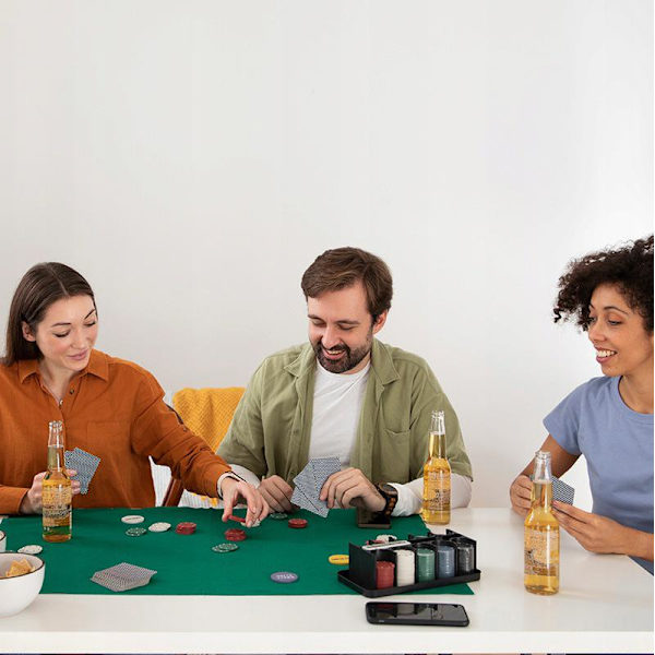 Pokerset - Texas Hold'em Flerfärgad 1