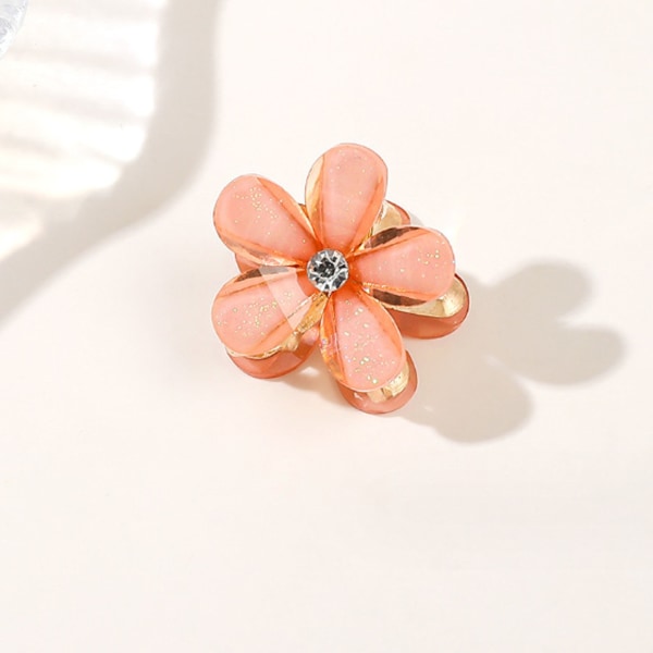 18 stk Mini Blomster Hårklipp Små Blomster Hårklemmer Alle Matchende Søte Hårklipp for Jenter Kvinner