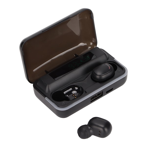 E10 True Wireless Earbuds Vattentäta LED Batteri Display Bluetooth 5.1 Earbuds med Laddningsfodral