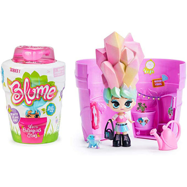 Blomkruka Dockvatten Blommar Långt Hår Rolig Roman Blind Box Leksak Dock
