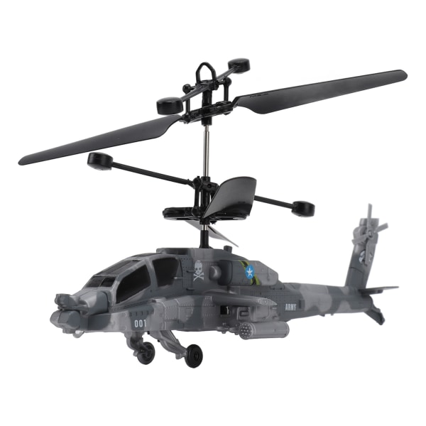 Induktion Legetøjsfly Stabil Bevægelig Auto Power Off USB Genopladelig Flyvende Legetøj til Børn Over 8 År Camouflage Blå