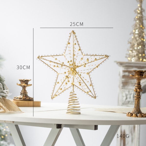 2023 Christmas Tree Top Star Five-Pointed Star Tree Top XINGX LED Light Decoration Five-Star 6